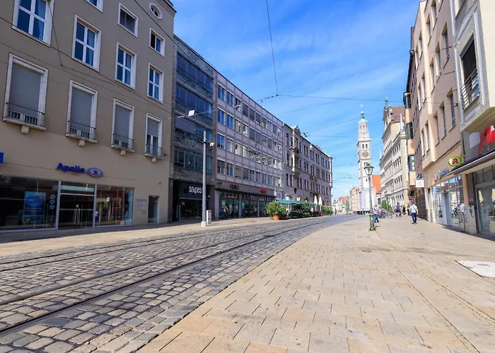 Global Living - Design I Rathausplatz I Beamer I Ac I Kitchen I * Аугсбург